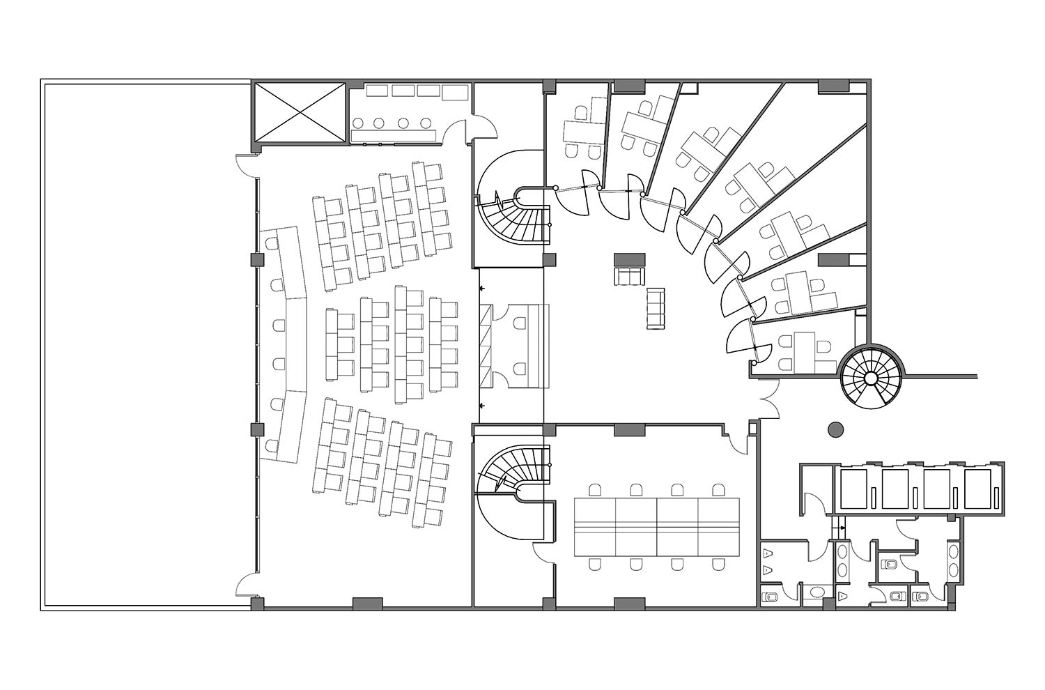 GB arquitectos Global Markets Oficinas