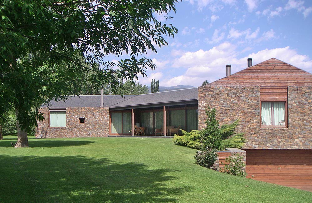 GB arquitectos Vivienda Unifamiliar La Devesa del Golf de Bolvir